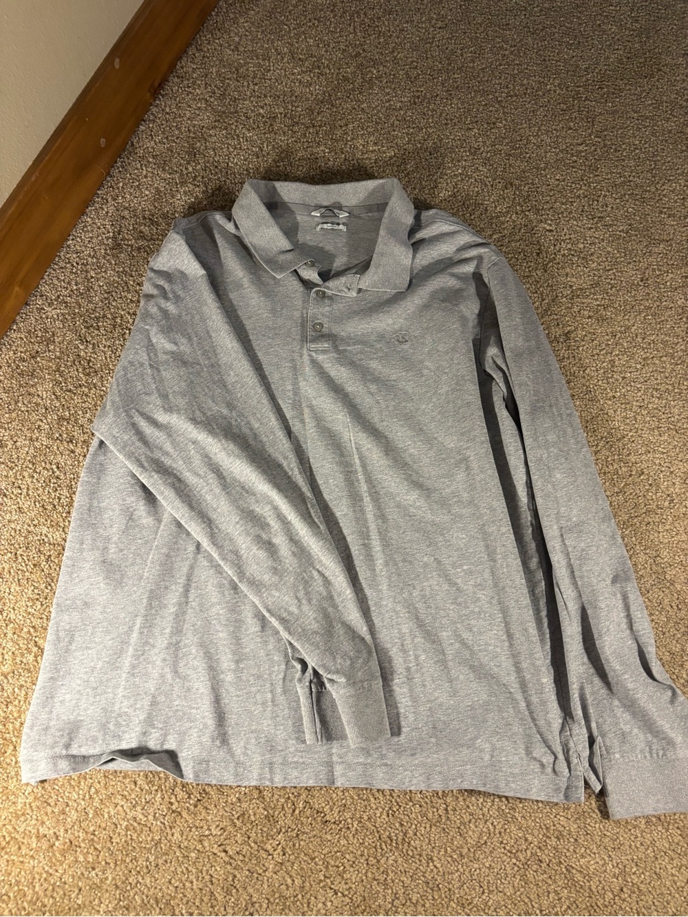 Calvin Klein Men's Long-Sleeve Polo Shirt
